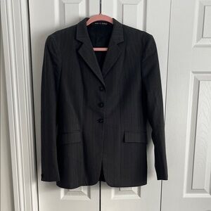 Grey Pinstripe Horse Riding Show Coat